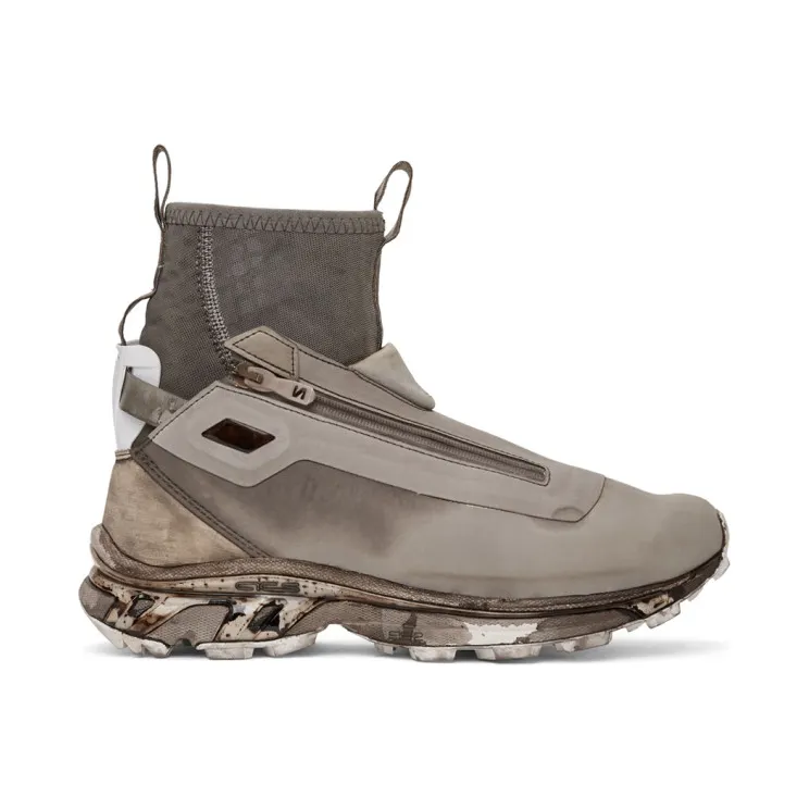 11 by Boris Bidjan Saberi Grey Salomon Edition Bamba 3 Sneakers (114 11xS)