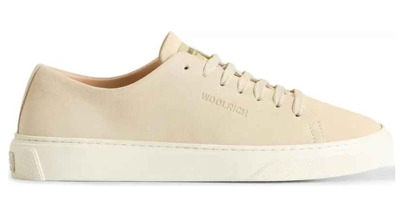 Woolrich Sneakers aus Leder – Nude (CMWFFO1530FRUWF426)