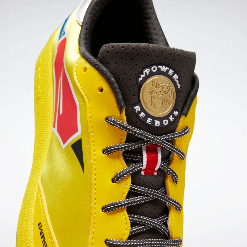 Reebok CLUB C Boldly Yellow / Coal / Silver Metallic
