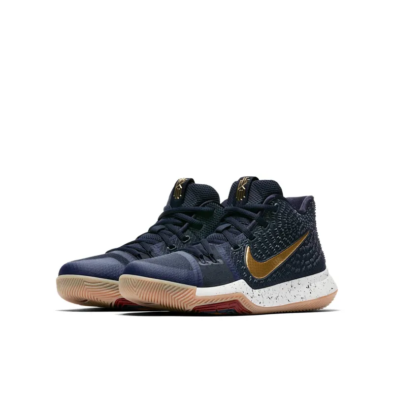 Nike Kyrie 3 Obsidian Metallic Gold (859466-400)