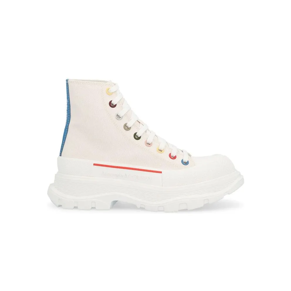 Alexander McQueen Tread Slick Boot White Multicolour (611706W4MVG9650)