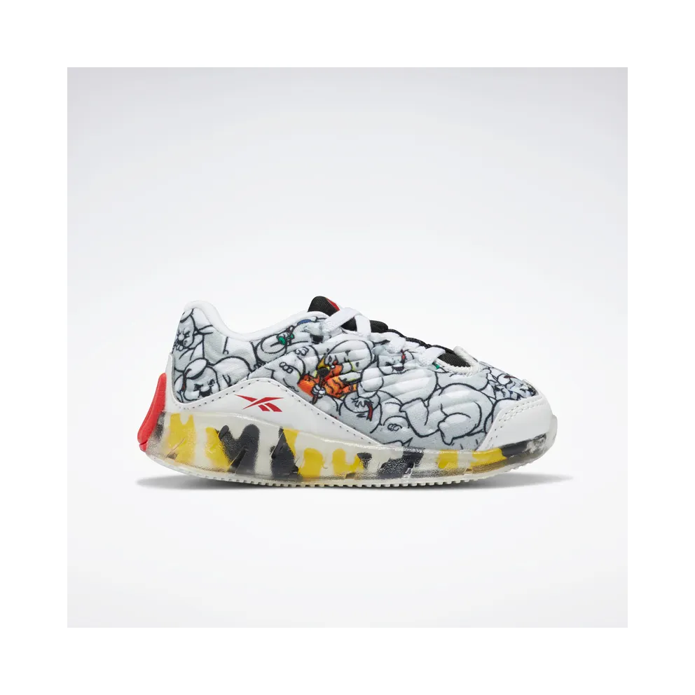 Reebok Ghostbusters Zig Kinetica Shoes White / Black / Vector Red (H03291)