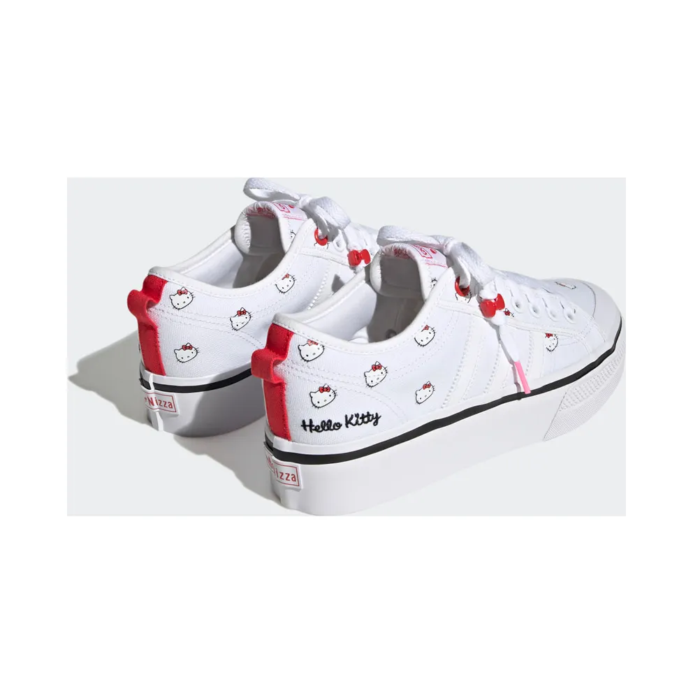 Adidas Nizza Platform Core White / Core White / Core Black (HQ6239)
