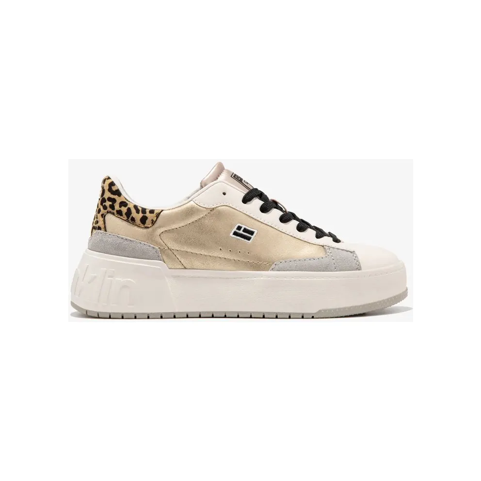 D.Franklin sneaker Animal print (DFSH321090-GOLD)