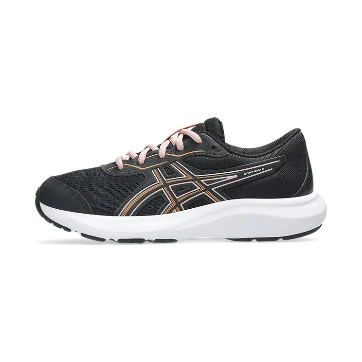 ASICS CONTEND 9 GS “Black / Sun Peach” (1014A337-010)