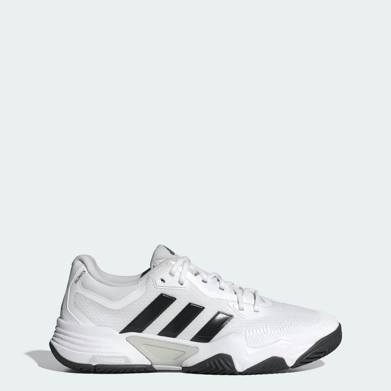 Adidas Solematch Control 2 Tennis Shoes Cloud White / Black Blue Met. / Silver Metallic (IF9110)