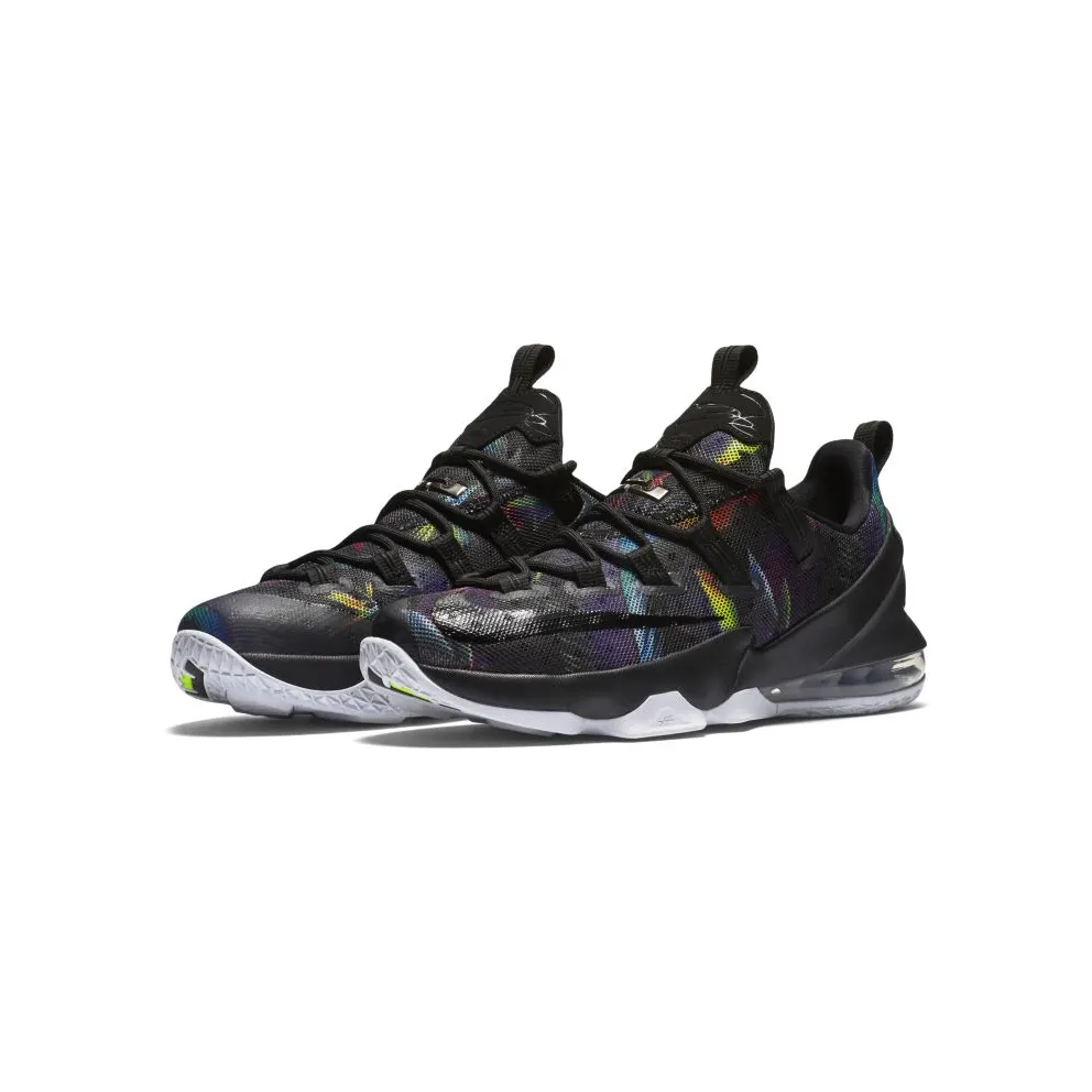 Nike LeBron 13 Low Birds of Paradise Black/Black-White-Volt (831925-051)