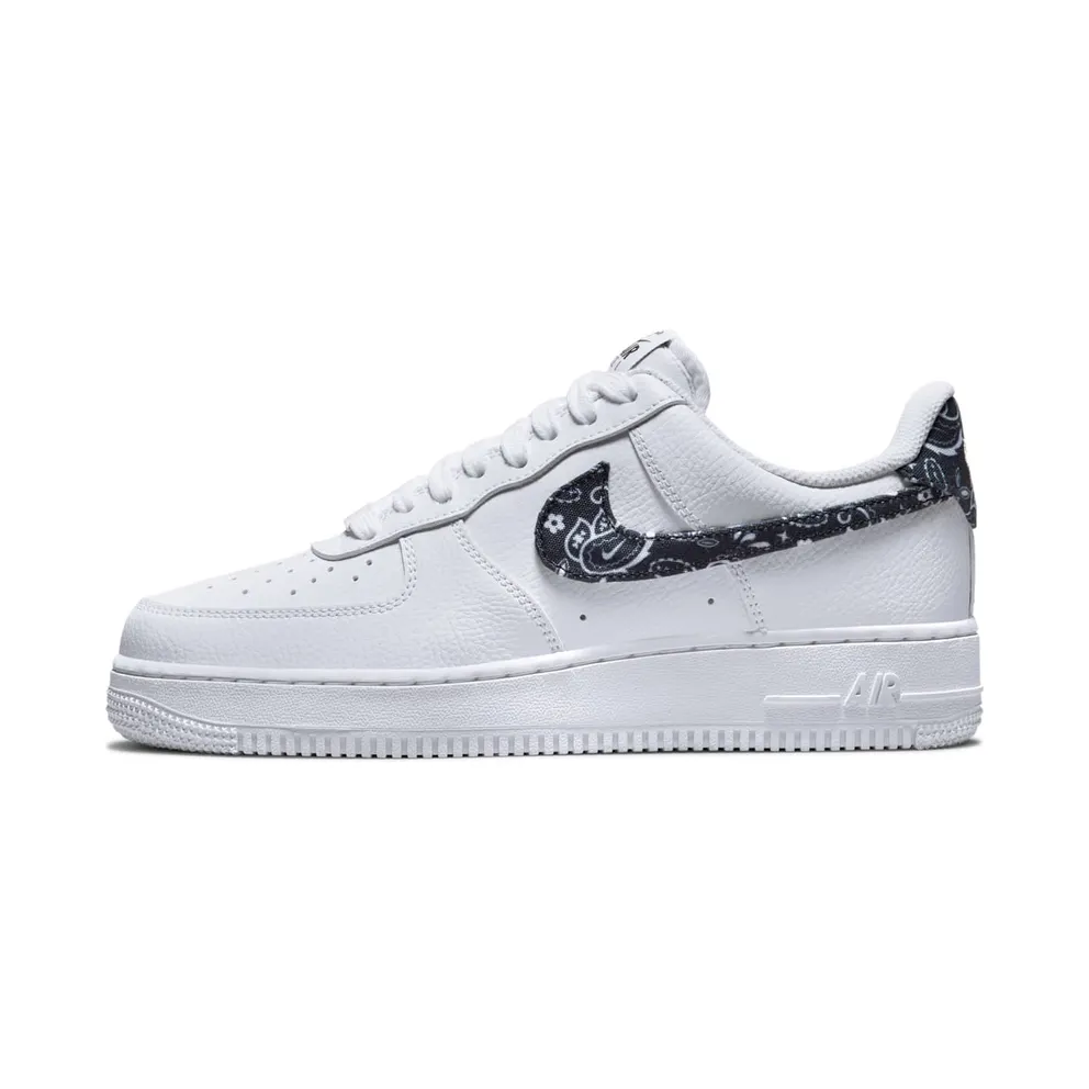 Nike WMNS Air Force 1 Low 07 Essential White Black Paisley (DH4406-101)