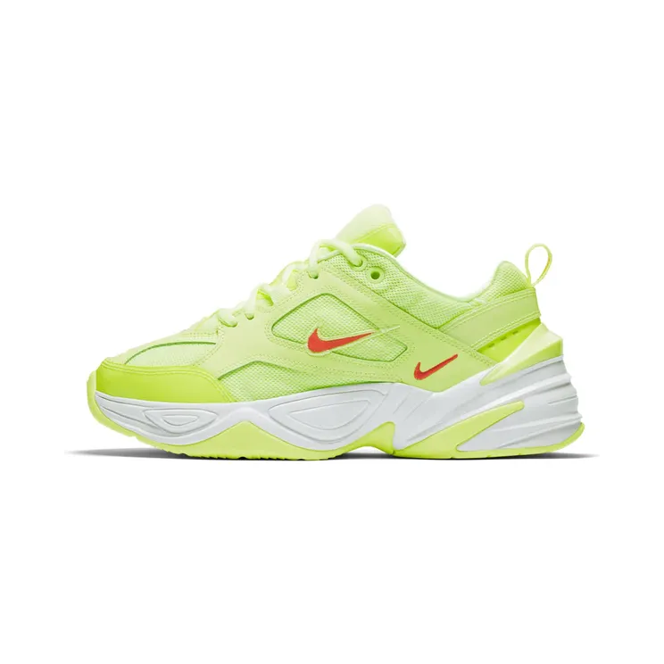 Nike M2K Tekno “Barely Volt / White / Red Orbit” (CJ5842-700)