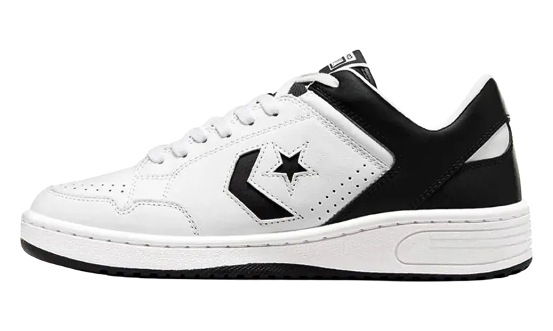 Converse Weapon Leather Ox “White Black” (A10203C)