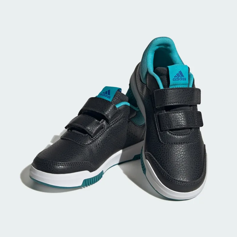 Adidas Tensaur Hook and Loop Carbon / Cloud White / Arctic Fusion (ID2305)