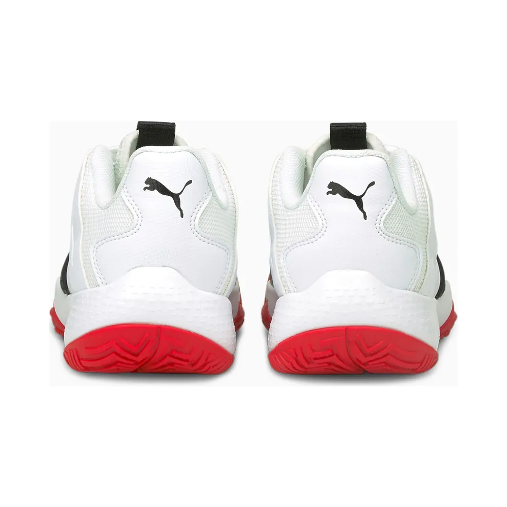 Puma Accelerate Turbo Handball Shoes White/Black/Red (106583-01)