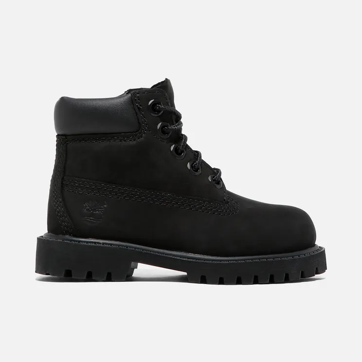 Timberland 6″ Premium Boot Black Nubuck (TB-012807-001)
