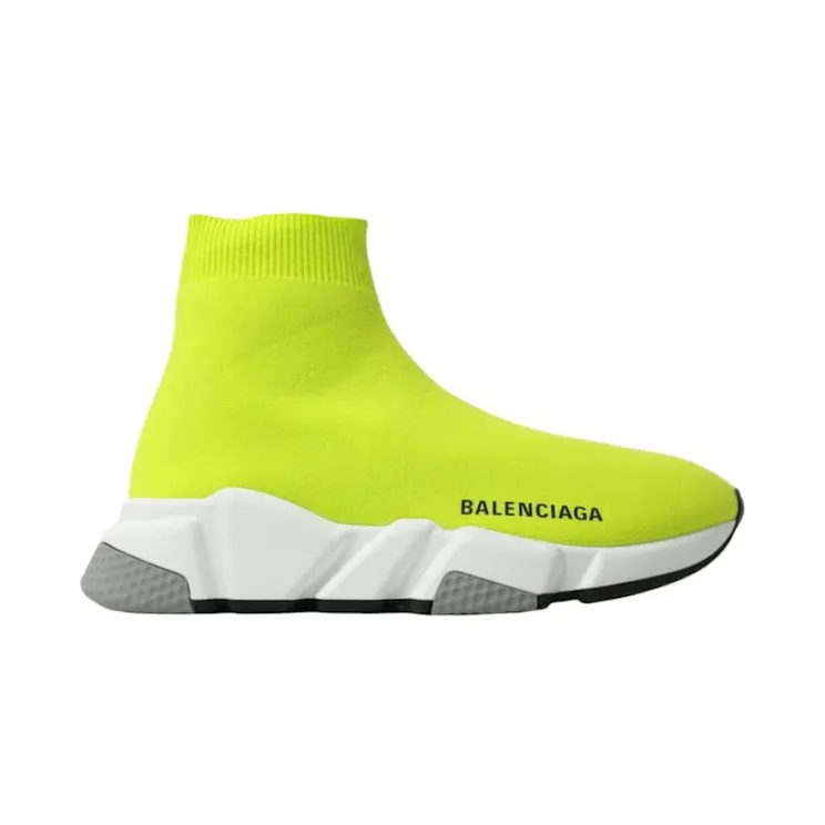 Balenciaga Speed Trainer Lime White Grey Black (587280W17217091)