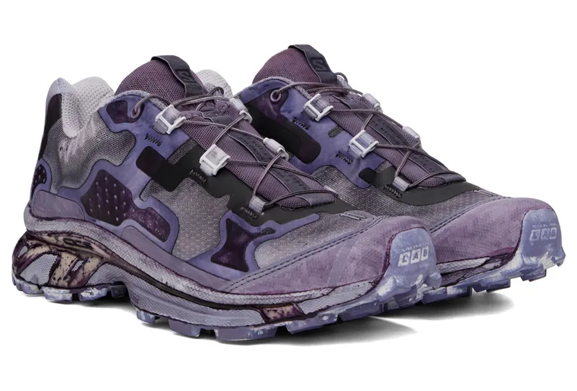 11 by Boris Bidjan Saberi Purple Salomon Edition Bamba5 Sneakers (231 11xS) (4)