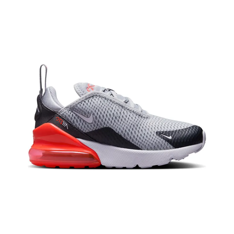 Nike Air Max 270 Wolf Grey Anthracite Bright Crimson White (AO2372-039)