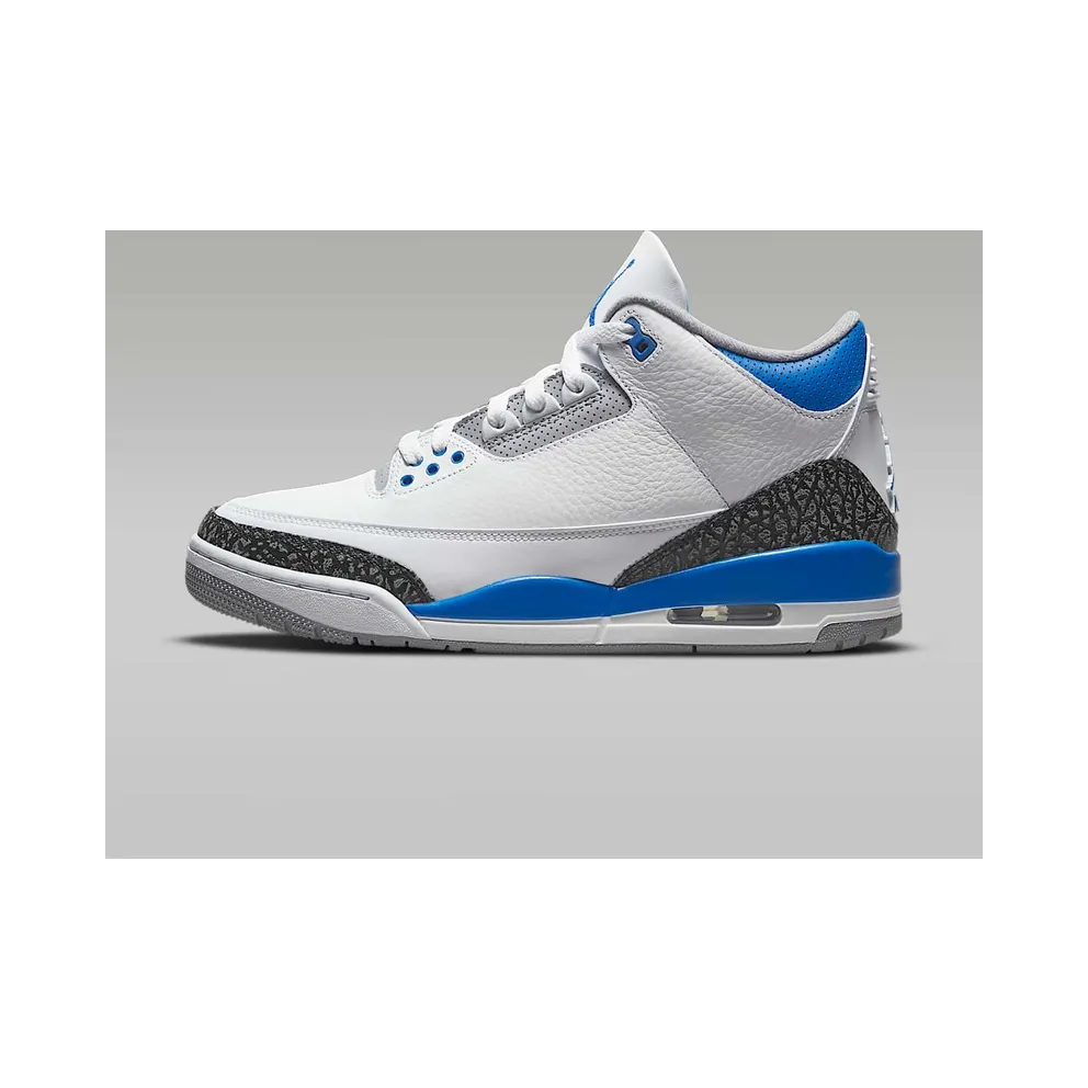 Air Jordan 3 Retro Racer Blue (2021) (CT8532-145)