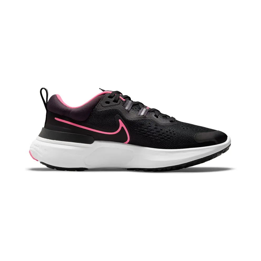 Nike React Miler 2 (straat) “Black / Cave Purple / Hyper Pink” (CW7136-003)