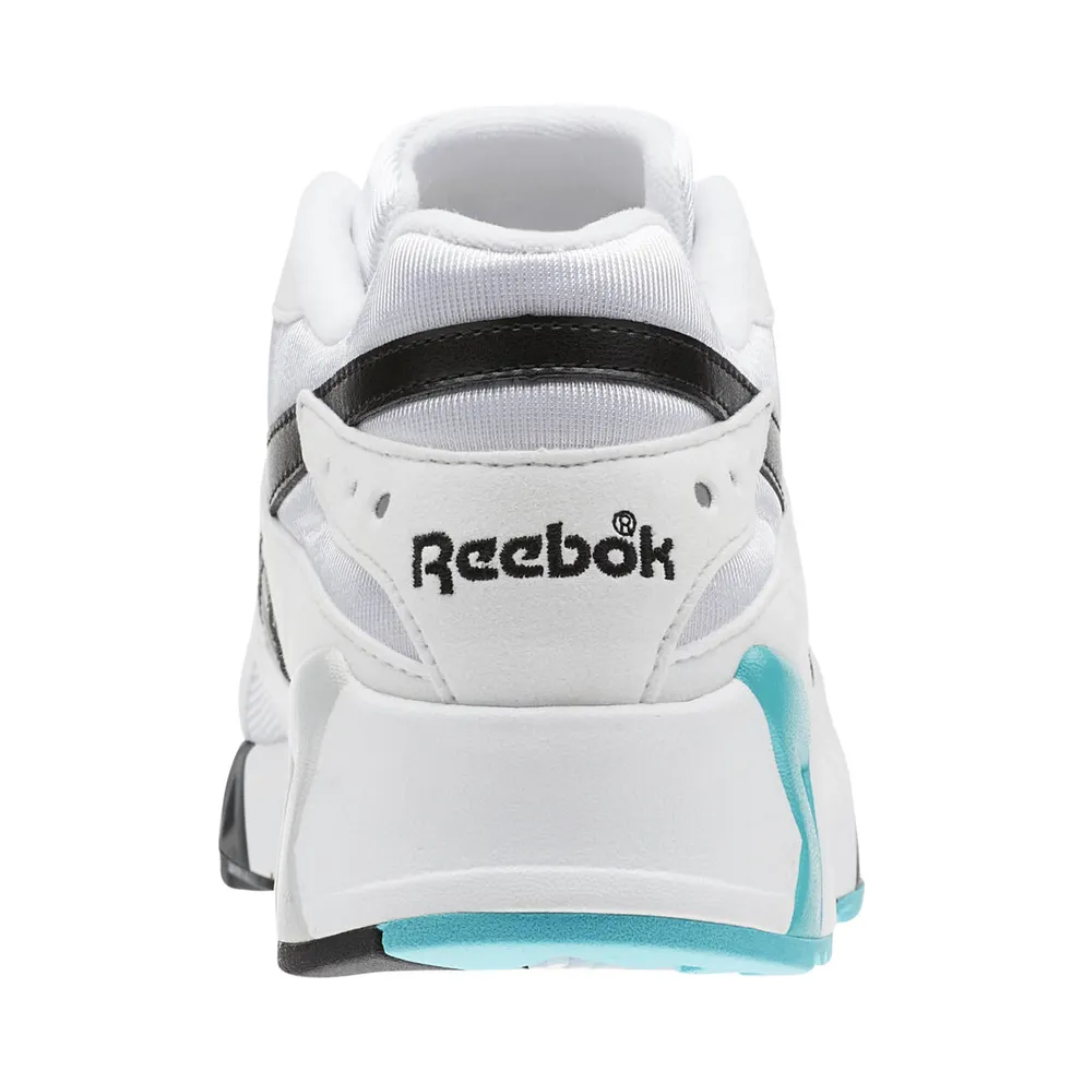Reebok Aztrek White Solid Teal Black White/Solid Teal-Black (Other Brands Reebok)