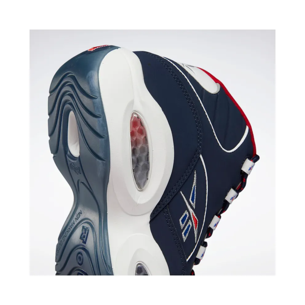 Adidas Question Mid Vector Navy / Cloud White / Vector Red (H01281)