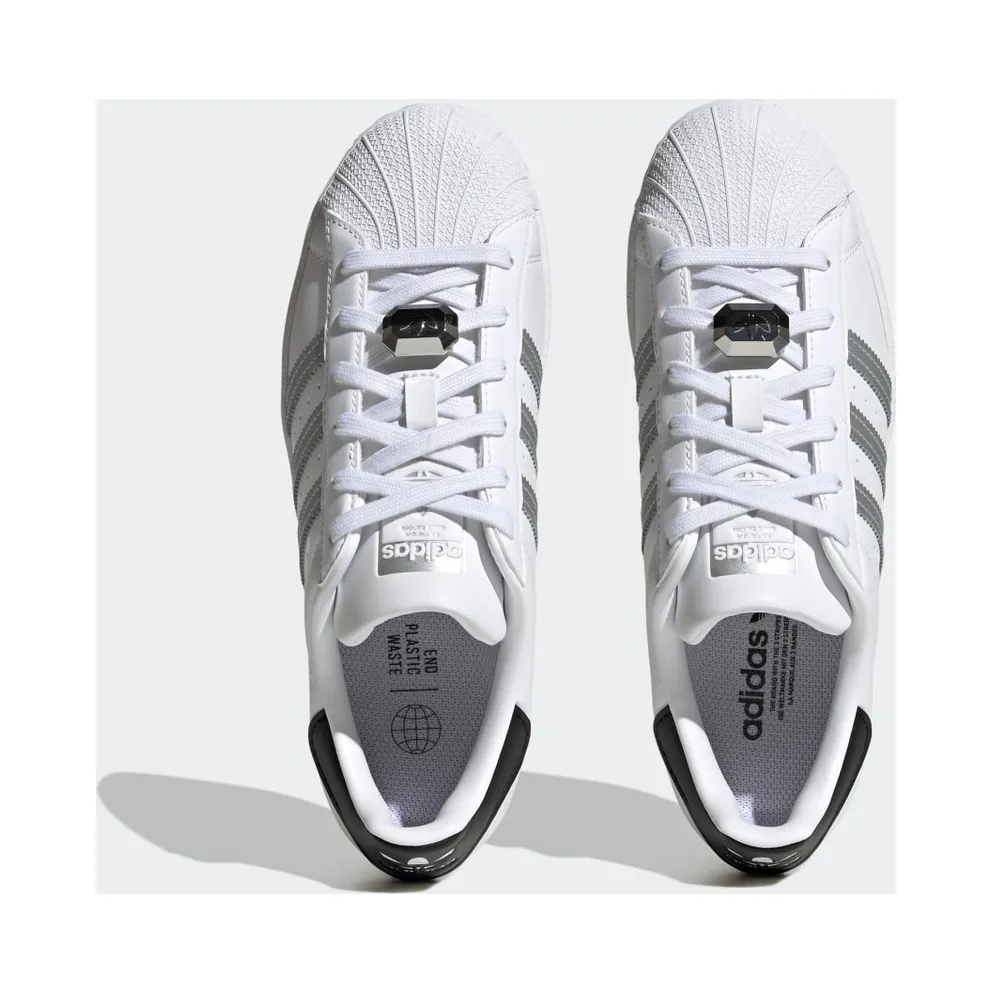 Adidas Superstar Cloud White / Silver Metallic / Core Black (HQ4256)