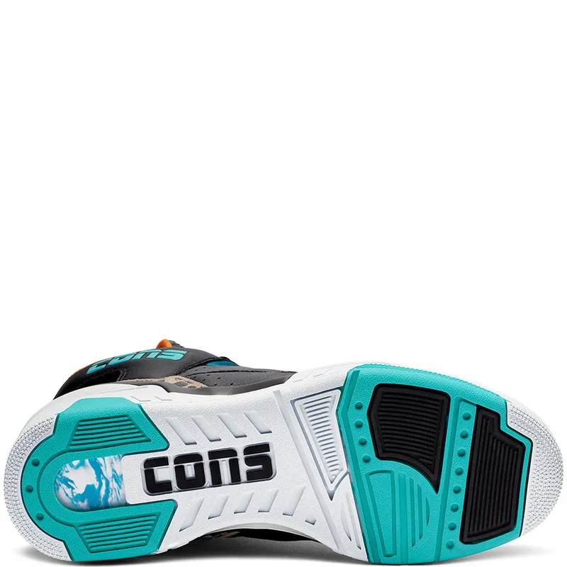 Converse ERX 260 Mid Just Don Animal Pack Black Black/Rapid Teal-Orange Rind (163784C)