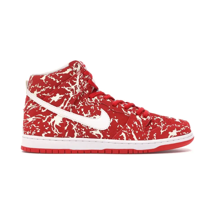 Nike SB Dunk High PRM ‘Raw Meat’ “Challenge Red / White” (313171-616)