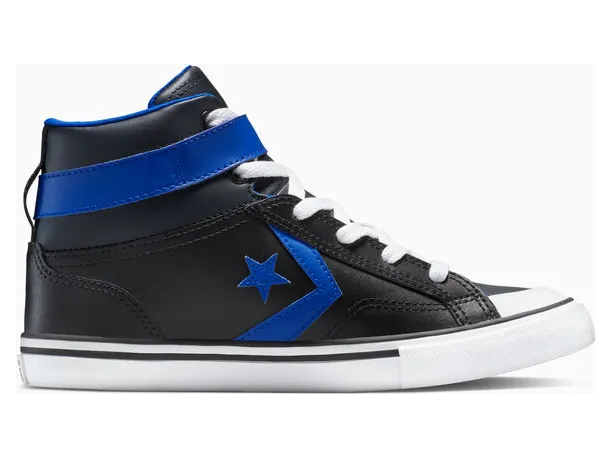 Converse Pro Blaze Strap Leather Black, White (A13076C)
