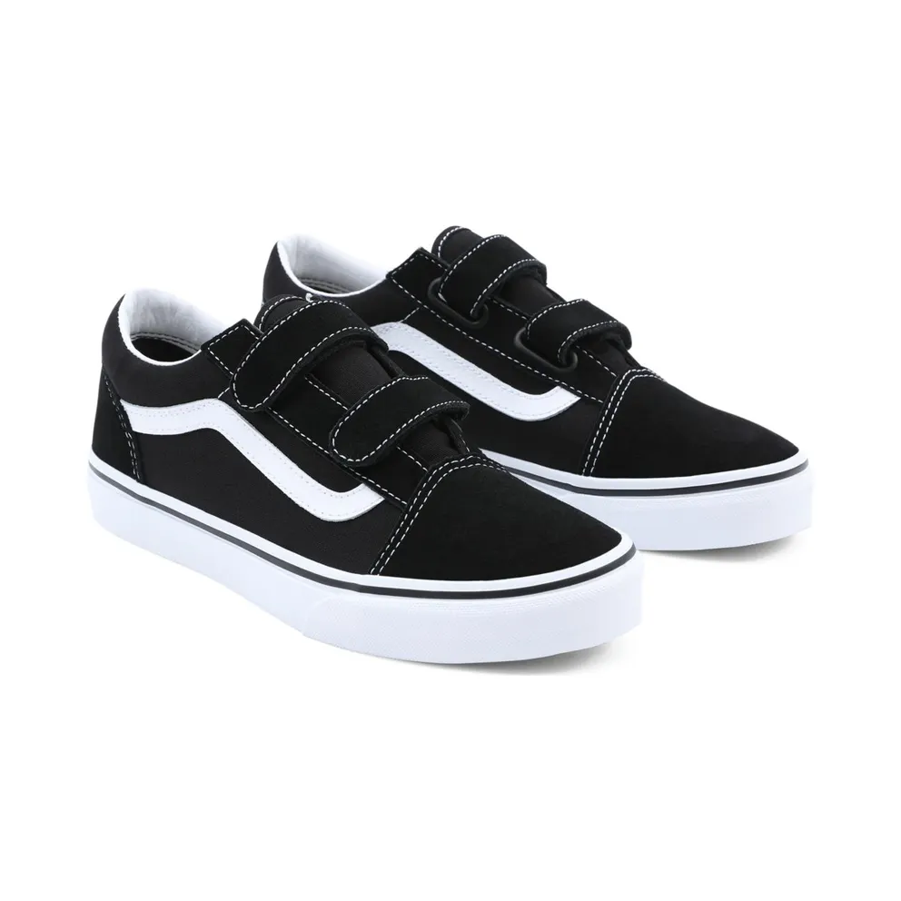 VANS Old Skool V Kinderschuhe (Schwarz)