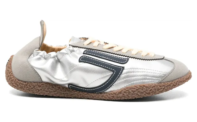 Puraai Metallic-effect Logo-patch “Silver/Grey” (PU901C-006)