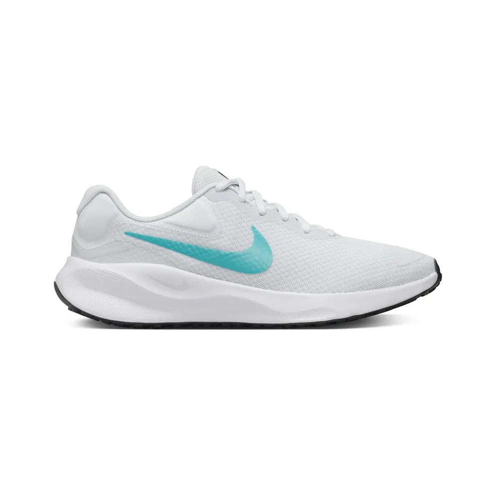 Nike Revolution 7 Pure Platinum White Black Dusty Cactus (FB2208-008)