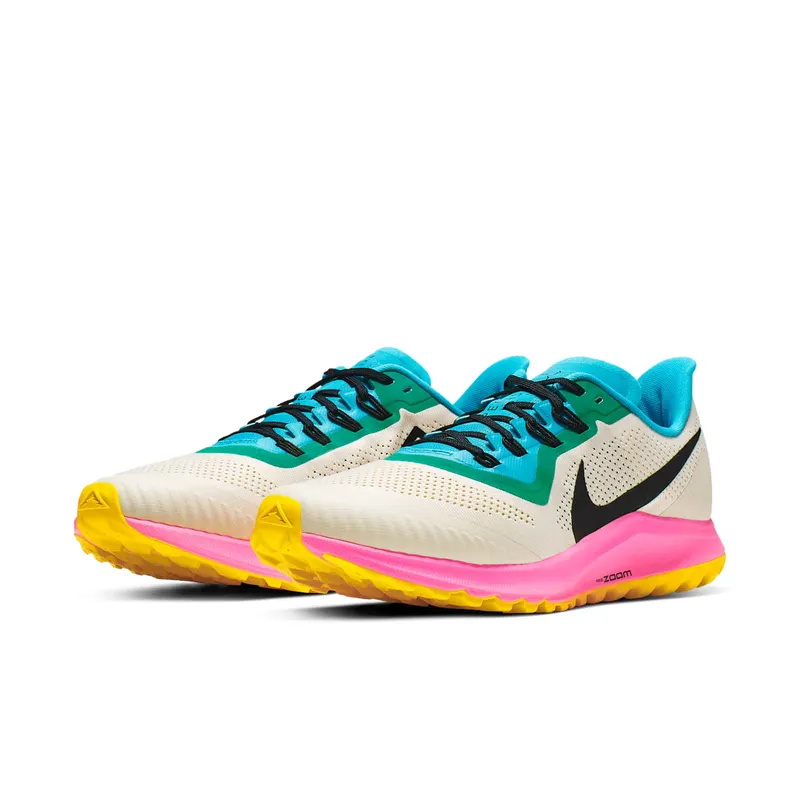 Nike Air Zoom Pegasus 36 Trail Light Orewood Brown Pink Blast Blue Lagoon Light Orewood Brown/Pink Blast-Blue Lagoon-Black (AR5677-101)