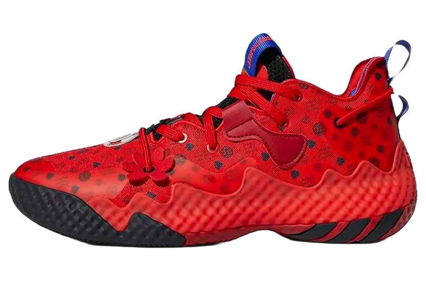 Adidas Harden Vol. 6 “Vivid Red Monogram” (HQ3884)