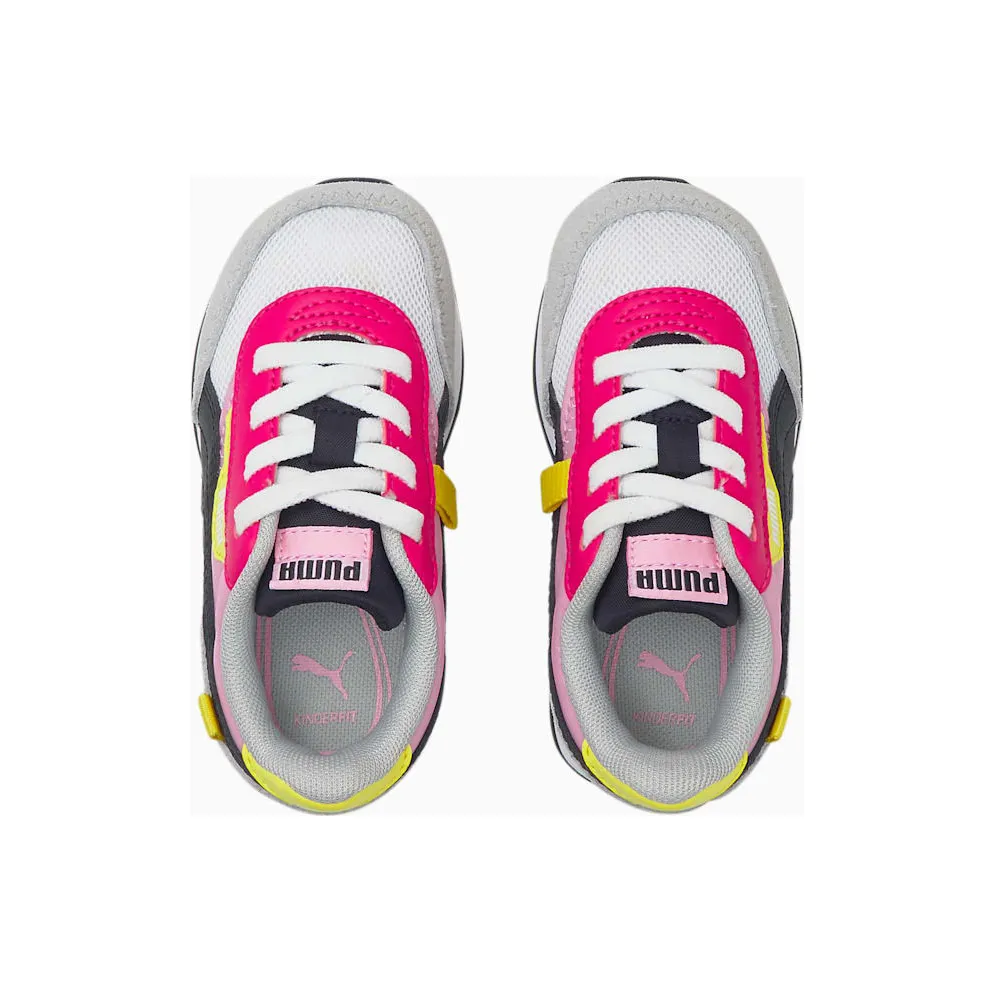 PUMA Future Rider Splash AC Babies’ White/Prism Pink (381856-04)
