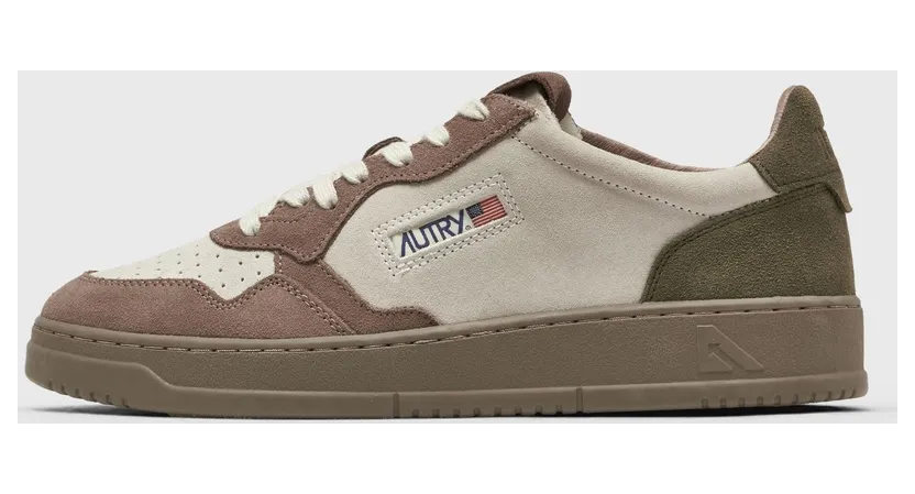 Autry Action Shoes MEDALIST LOW Brown / Beige