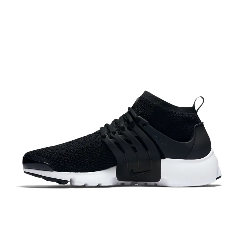 Nike Air Presto Flyknit Ultra Black White Black/White-Electric Green-Black (835570-001)