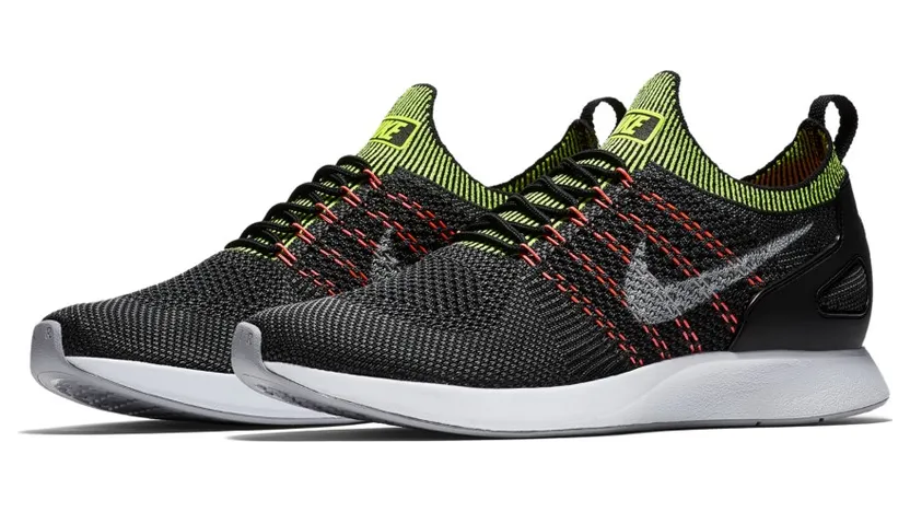 Nike Air Zoom Mariah Flyknit Racer Black Wolf Grey Volt