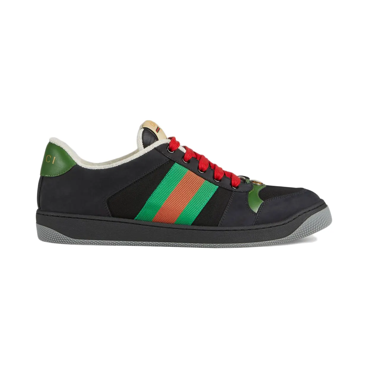 Gucci Screener Black Suede