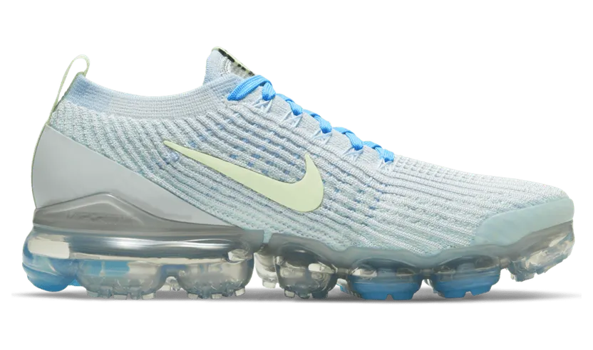 Nike Air VaporMax Flyknit 3 Baltic Blue Barely Volt (W)