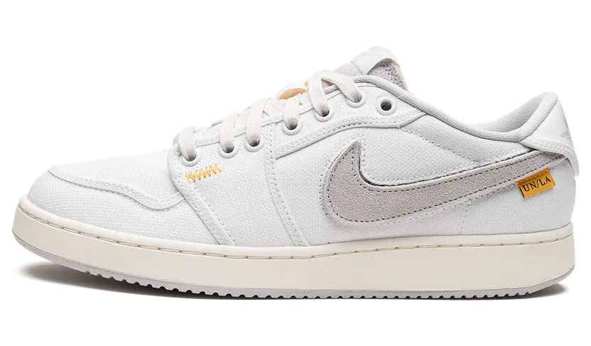 AJKO 1 Low x UNION White/Sail/University Gold/Neutral Grey (DO8912-101)