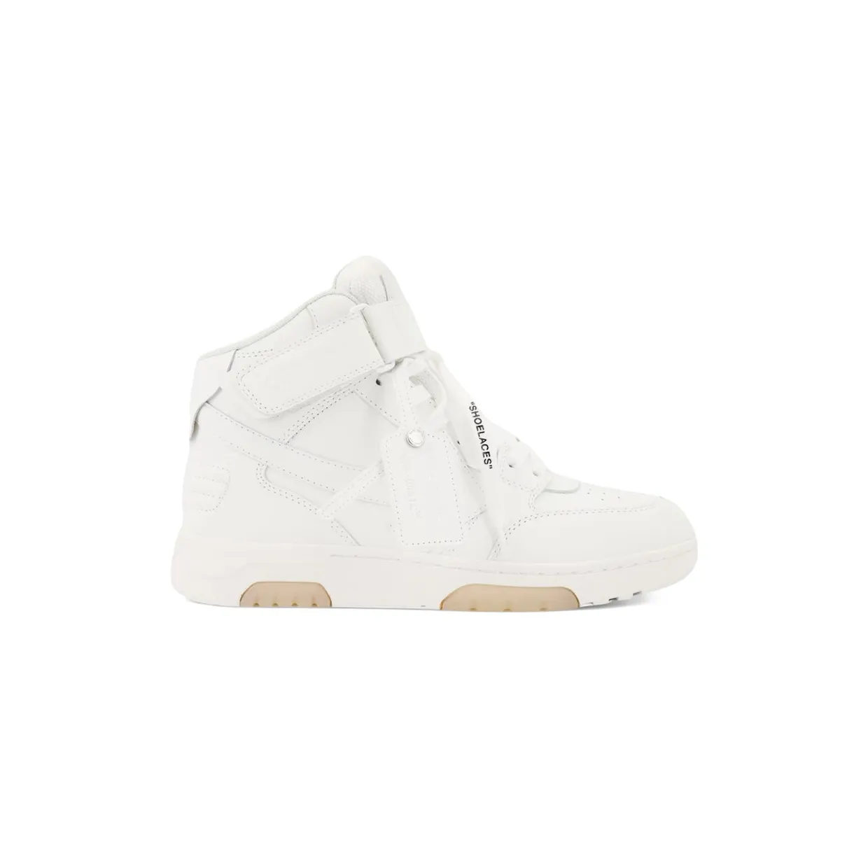 OFF-WHITE Out Of Office OOO Mid White Beige Sole (OMIA259C99LEA0010101)