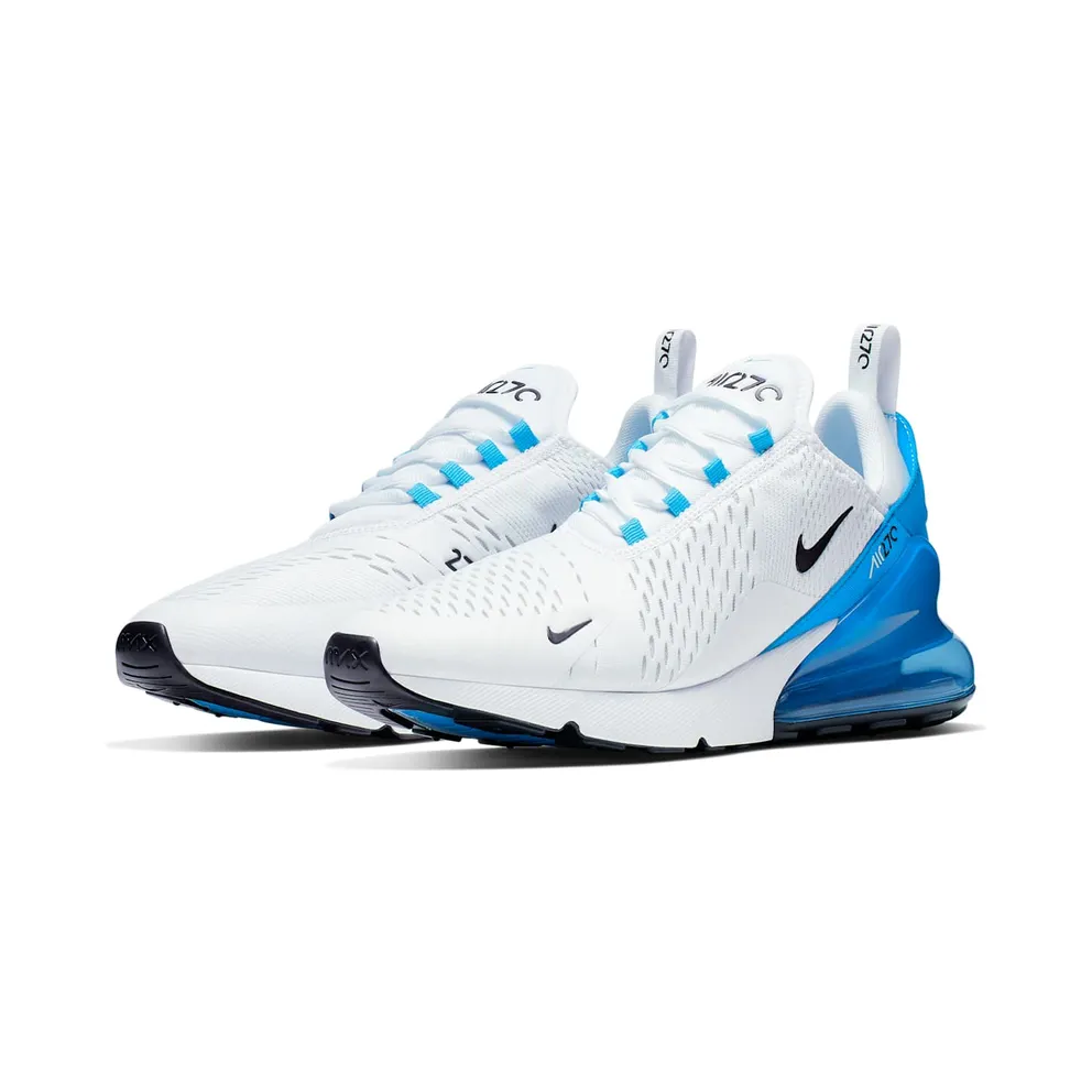 Nike Air Max 270 White Black Photo Blue White/Black-Photo Blue (AH8050-110)