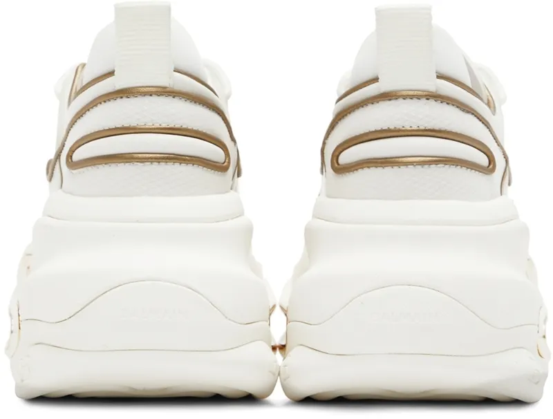 Balmain White B-Bold Low-Top (XN0VI541LCWR)