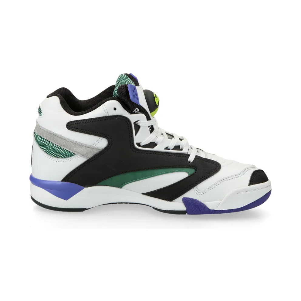 Reebok Shaq Victory Pump Shoes Cloud White / Core Black / Dark Green (H06494)