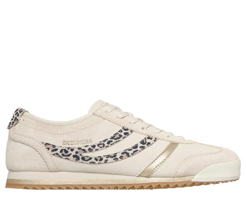 Skechers Topnotch – Lively Leopard Sneaker Natuurlijk