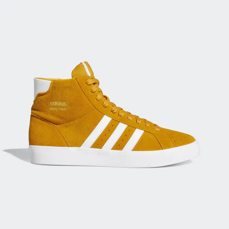 adidas Basket Profi Yellow Yellow/Cloud White/Gold Metallic (FW3103)