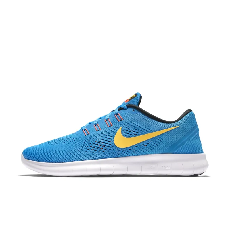 Nike Free RN Heritage Cyan/Laser Orange-Black-Blue Spark (831508-402)