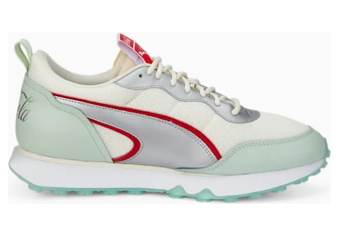 Puma x COCA-COLA Rider FV Limited-Edition Groen/Zilver (387217-01)