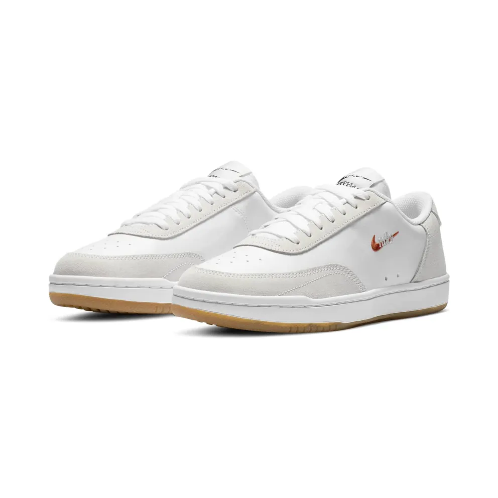 Nike Court Vintage Premium “White / Violet Frost / Gum Light Brown / Metallic Copper” (CW1067-102)