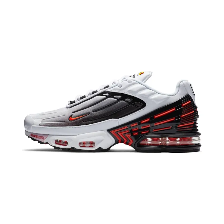 Nike Air Max Plus 3 “White / Black / Gunsmoke / Team Orange” (CK6715-101)